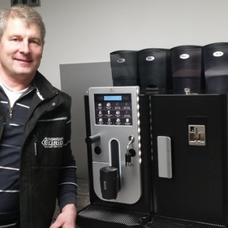 Rex-Royal Kaffeemaschine mit GeldKarte für die Sparkasse Fulda
