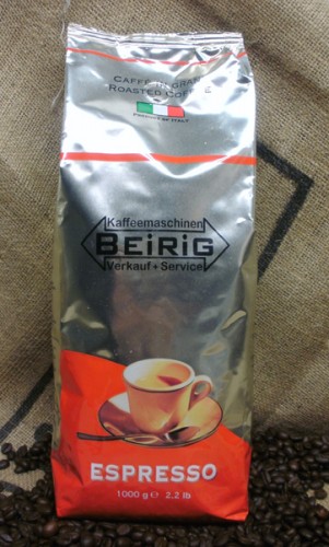 Espresso aus Italien